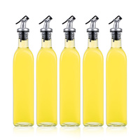 Vente en gros Bouchon de bouteille d'huile alimentaire étanche Contenants de vinaigre et d'huile Buses et bouchons de verseur personnalisables