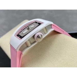 La dernière montre automatique mécanique de luxe en céramique blanche pour femmes, sportive, décontractée et professionnelle, avec tourbillon, étanche - Product Image 3