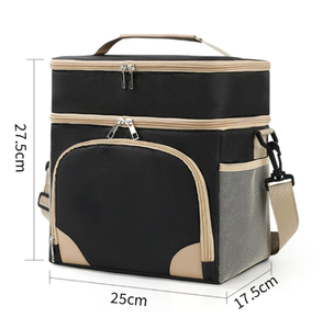 <span class=keywords><strong>Grande</strong></span> sacoche isotherme pour hommes/femmes, boîte à lunch pour le travail au bureau, l'école, les pique-niques, grand sac isotherme, sac à lunch - Product Image 6