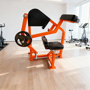 Alat Fitness Komersial Terbaru untuk Latihan Otot di Gym, Mesin Crunch Abdominal dengan Beban Plat untuk Olahraga - Product Image 2