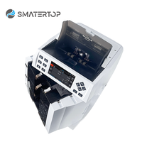 8401 Machine de tri de billets automatique à écran tactile 7 pouces, trois compartiments, avec vérification complète et compteur de billets déchirés pour trieuse de monnaie