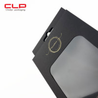 Boîte en plastique écologique recyclable de luxe avec logo personnalisé pour étui de téléphone portable