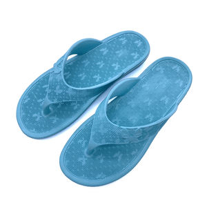 <span class=keywords><strong>Chanclas</strong></span> Eva resistentes Zapatillas de playa de verano con mariposa en relieve para mujeres de la fábrica de China - Product Image 2