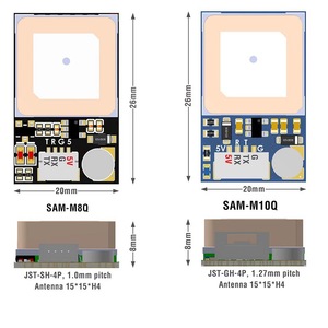 Module GNSS GPS MATEK <span class=keywords><strong>SAM</strong></span>-M10Q avec antenne <span class=keywords><strong>patch</strong></span> intégrée pour drone de course longue portée, multirotor RC, robot et pièces DIY - Product Image 4