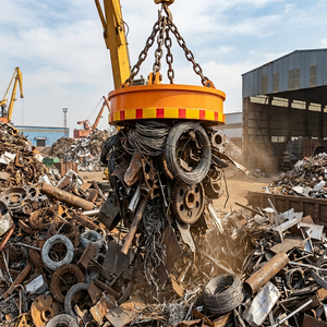 Électroaimant de levage de 1000 kg pour grue, aimant de récupération de ferraille, électroaimant de ferronnerie - Product Image 1