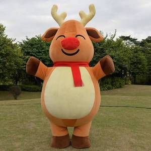 Disfraz Inflable de Mascota Unisex para Adultos, Disfraz de Papá Noel para Carnaval, Halloween, Cosplay, Actuaciones, 2026 MS - Product Image 6