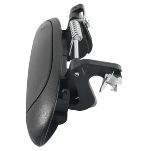 Poignées de porte auto utilisées pour Dacia-Nissan PLATINA 2002-2010 Clio Megan 7700433075 Poignée de porte extérieure côté gauche/Noir - Product Image 4