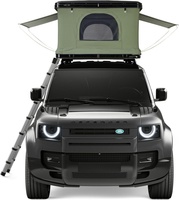 Tente de toit de voiture de haute qualité Camping en plein air Tente de toit de voiture pop-up à coque dure