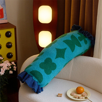 YIRUIO Meilleures ventes, personnalisable, 70 cm, Peluche tricotée douce en forme de fleur de bonbon, grand format, compagnon de sommeil, oreiller de festival et de dessin animé LY