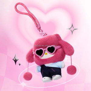 Original Miniso <span class=keywords><strong>HelloKitty</strong></span> Popstar Emaille-Serie Plüsch Überraschungsbox Süßer Hänge-Anhänger Puppe Geschenk für Mädchen Weihnachtsgeschenk - Product Image 3