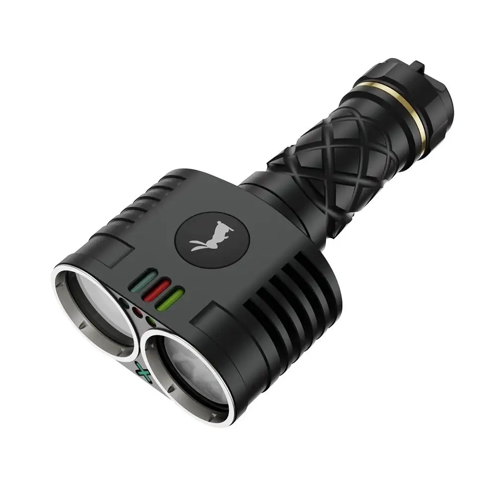 LEP LED flashlight Lumintop THOR 4 mix dual head mix led lep support 1pcs 21700 battery with 2800 lumen and long distance 1170m