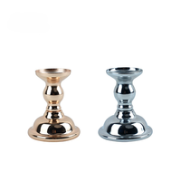 SPR Factory Vente en gros Bougeoirs de mariage modernes en fer pour présentoir de bar et vitrine, personnalisables en couleurs, livraison rapide