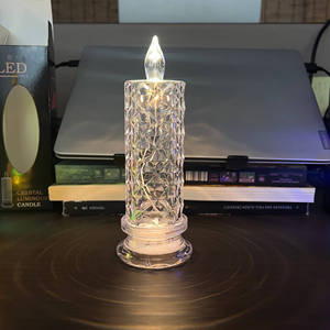 Lâmpada Eletrônica de Plástico com Pétalas de Rosa LED que Refractam Luz, Decoração Criativa para Casa, Presente de Dia dos Namorados e Aniversário - Product Image 5