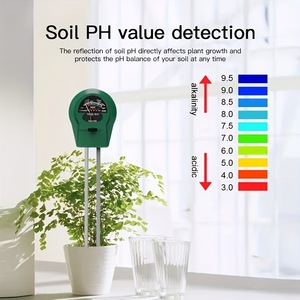 Shokumori – compteur de sol 3 en 1, jauge d'humidité, de pH et de lumière pour l'entretien des plantes d'intérieur et d'extérieur, jardinage - Product Image 2