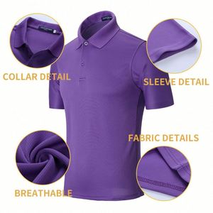 Polo à col rabattu personnalisé avec logo, prix compétitif, 180g coton, polo de golf, t-shirt polo en coton pour homme - Product Image 3