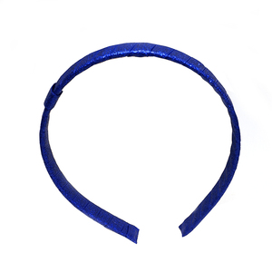 Pembe mavi altın Glitter metalik şerit sarılmış 1.5cm kafa bandı ile küçük döngü - Product Image 2