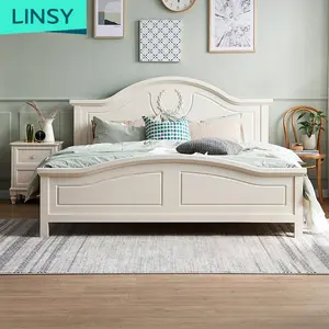 Luxury Bedroom Furniture Upholstered Modern Wood Beds Bed Room Set Furniture