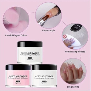Kits professionnels <span class=keywords><strong>pour</strong></span> artistes des ongles 2026, ensemble de pinceaux à peinture acrylique, <span class=keywords><strong>monomère</strong></span> liquide acrylique, kit d'ongles en acrylique, ensemble complet professionnel - Product Image 3