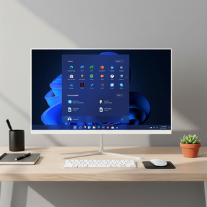 Computadora Todo en Uno Económica para Nuevas Empresas, Caja Registradora de 21 Pulgadas, SSD de 16 GB, Máquina Comercial Todo en Uno, LED HP-QW - Product Image 1