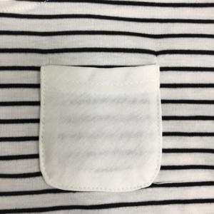 Hauts pour filles OEM chemisier rose à manches longues pour petits enfants avec hauts à bandes - Product Image 3