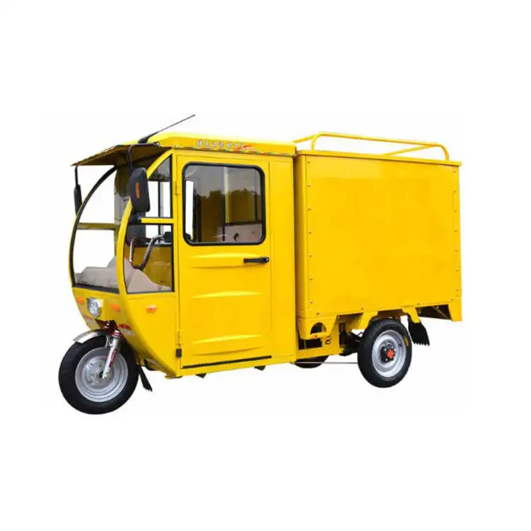 2024 Farm Electric Cargo Tricycle 1500W Motor Van type wagon moto à trois roues