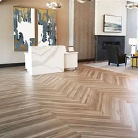 Maßgefertigte, einfach zu verlegende LVT-Vinyl-Bodenfliesen, wasserdicht, umweltfreundlich, feuerfest, verschleißfest, für den Innenbereich, Schulböden, selbstklebend