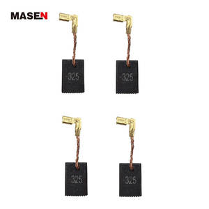 Kit de brosses à filtre carbone pour <span class=keywords><strong>makita</strong></span> CB318, 4 pièces, 9560CV 95561cv 9563CV 95654cv - Product Image 1