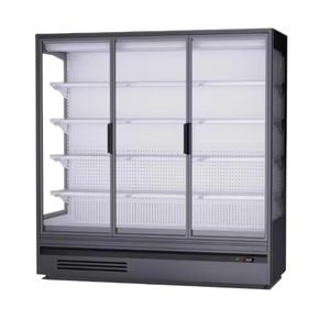 Supermarket Commercial Glass Door <b>Fridge</b> Vertical Upright Cold Wall Display Cooler Refrigerator LK-BG Glass-Door Freezer LK-BG - Product Image 4