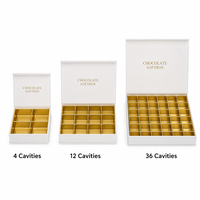 Boîtes d'emballage pour boulangerie blanches de haute qualité, boîtes en papier de qualité alimentaire avec logo personnalisé pour gâteaux au chocolat, pâtisseries, desserts avec dorure à chaud