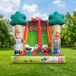 Toboggan gonflable Winsun, aire de jeux sportive commerciale, château gonflable personnalisé, toboggan sec pour enfants, certifié CE, sans plomb - Product Image 1