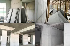 LinyiQueen Reusable 21mm Concrete Shuttering Form Boards 1500*3000mm Hollow PP Plastic Construction Formwork