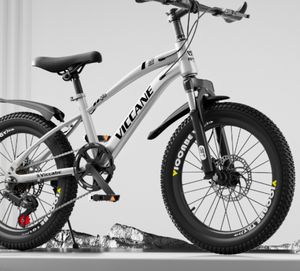 Vélo de montagne 16 pouces pour garçons et filles de 6 à 15 ans, cadre léger en acier au carbone, fourche à suspension, freins à double disque, magnésium - Product Image 3