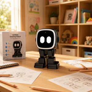 Robot d'entraînement à l'imitation vocale, robot interactif bipède de bureau avec IA pour raconter des histoires (Cadeau d'anniversaire) - Product Image 1