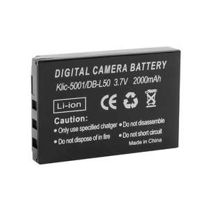 Batería Recargable de Iones de Litio KLIC-50013.7v 2000mAh DBL50 para <span class=keywords><strong>KODAK</strong></span> EasyShare P880 Z730 Z7590 Z760 DX6490 DX7590 - Product Image 6