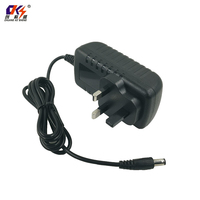 Adaptateur secteur mural AC/DC 12V 3A avec prise UK, garantie 3 ans, chargeur 100-240V 36W 12V 3A, alimentation universelle