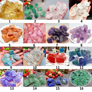 Cuarzo Rosa Tallado y Grabado, Piedra Preciosa para Velas Aromáticas y Decoración de Bodas, Regalo - Product Image 5
