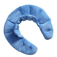 Compresse Chaude Personnalisée pour Micro-ondes, Coussin de Thérapie Thermique Lesté, Enveloppement Chaud pour le Cou et les Épaules, Compresse Chaude pour Soulager les Douleurs Dorsales