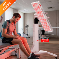 IDEATHERAPY OEM Panneau de luminothérapie rouge à écran tactile, contrôle indépendant 8 ondes, commande vocale et Bluetooth