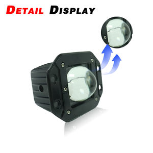 Lampu depan Led sepeda motor 12V 30W, lensa proyektor lampu depan lampu sein motor lampu kerja LED bola lampu - Product Image 2