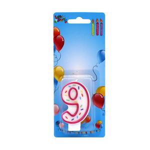 Coloré 0-9 numéro confettis fantaisie anniversaire gâteau bougie joyeux anniversaire décoration pour enfants fêtes maison pâques Ramadan Diwali - Product Image 5
