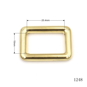 <span class=keywords><strong>Boucle</strong></span> de sangle de luxe en métal plaqué bronze, <span class=keywords><strong>boucle</strong></span> coulissante ajustable de 1 pouce, <span class=keywords><strong>boucle</strong></span> carrée plate en métal pour sac à main - Product Image 4