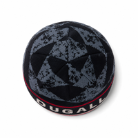 Bonnet en tricot acrylique rayé personnalisé avec logo jacquard pour homme, idéal pour l'automne et l'hiver, léger et parfait pour l'extérieur – Vente en gros directe usine