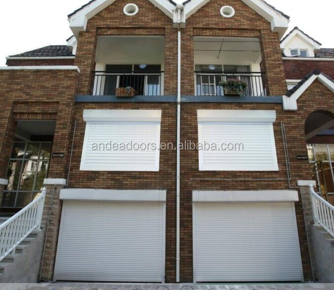 Security Metal Roller Shutters for Large Format Window Electric Window Shutters Metal Grille Door Window