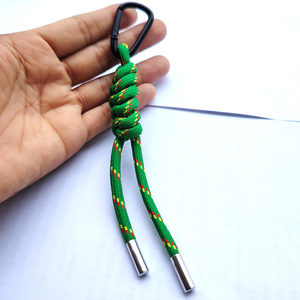Ngoài trời cắm trại thời trang bện Paracord <span class=keywords><strong>Rope</strong></span> <span class=keywords><strong>Carabiner</strong></span> <span class=keywords><strong>Keychain</strong></span> với hợp kim <span class=keywords><strong>Carabiner</strong></span> cho da - Product Image 3