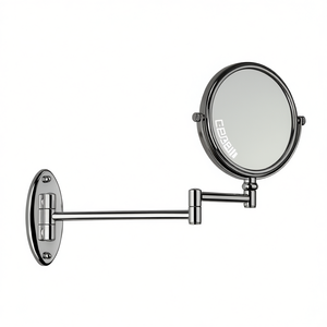 Espejo de Aumento de Doble Cara de 15 cm de Diámetro, Espejo de Vanidad para Montar en la Pared - Product Image 2