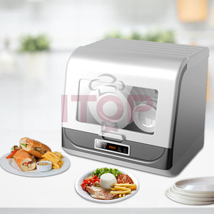 ITOP 1200W Portable Washing Machine Commercial Dishwasher 220V High Efficiency Stainless Steel <strong>Lava</strong>-loucas