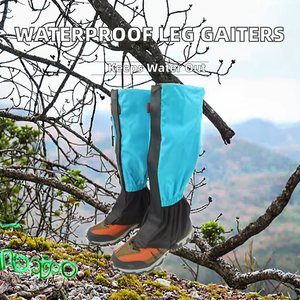 Guêtres de randonnée Pike Trail Sport imperméables et réglables en polyester pour la randonnée dans la boue, le sable, la neige, la chasse, l'alpinisme, la raquette sur neige - Product Image 2