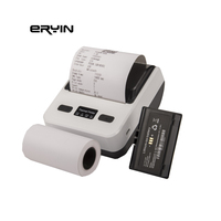 Printer Thermal Portabel Berkualitas Tinggi 80mm Nirkabel 3 Inci, Printer Struk Mini Portabel USB, Printer Tiket Thermal