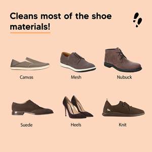 Renovador de color marrón claro con 2 toallitas limpiadoras para zapatos de gamuza, nobuk y tejido de malla, revitalizador de color sin agua - Product Image 6
