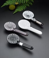 Pommeau de Douche Haute Pression à Jet Pluie, Économiseur d'Eau, Sortie Unique, Finition Chrome Moderne, Accessoire de Robinet de Salle de Bain